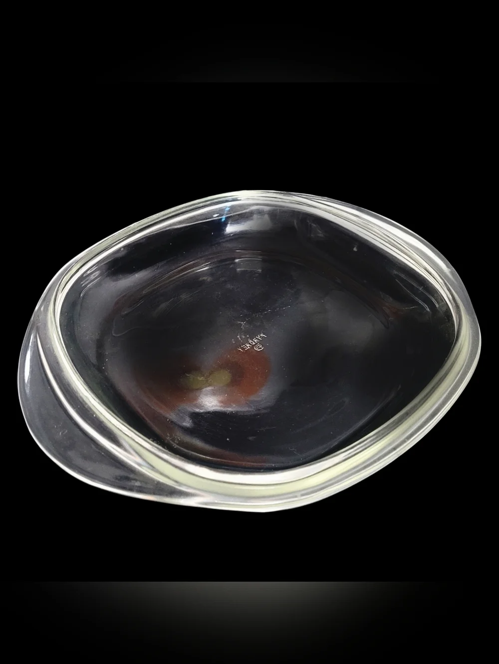 1970s Jena Glas  Peacock Eye/ Carina By Schott Mainz Casserole W/lid